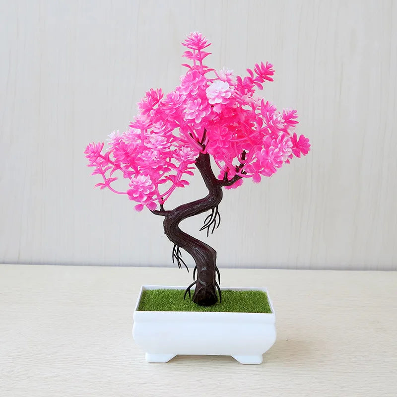 Artificial Plastic Plants Bonsai