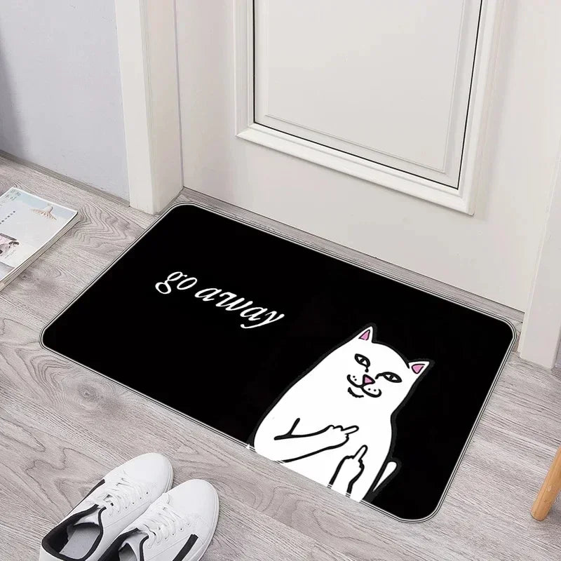 Entrance Doormat Go Away