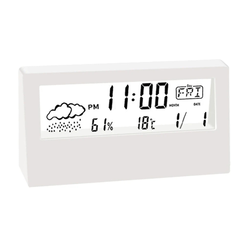 Thermo-Hygrometer Clock Weather Display