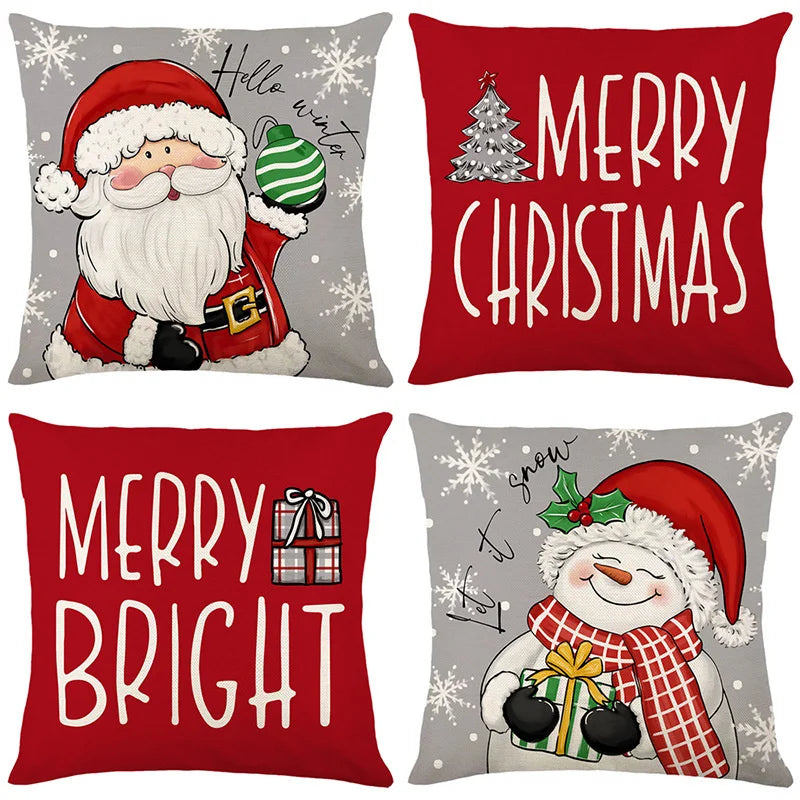 Christmas Santa pillows