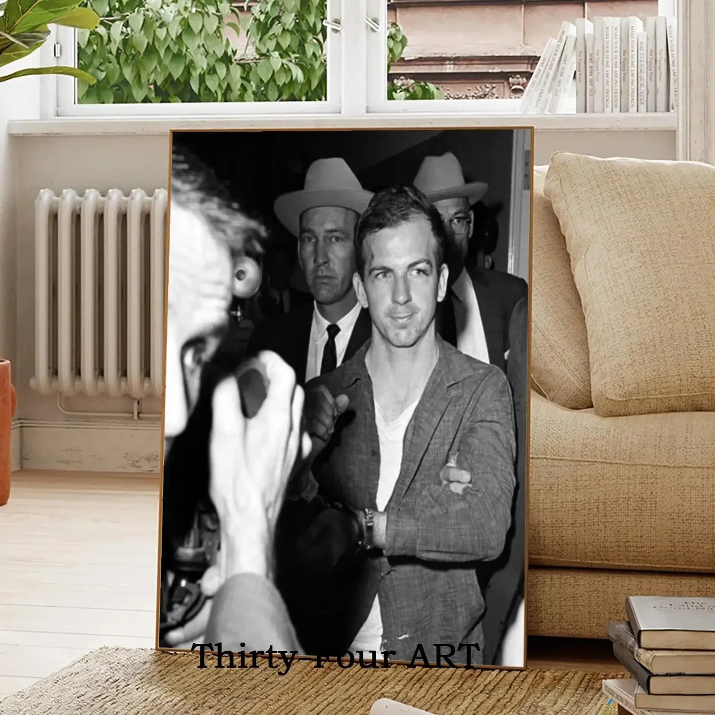 Lee Harvey Oswald Canvas Art Poster and Wall Art