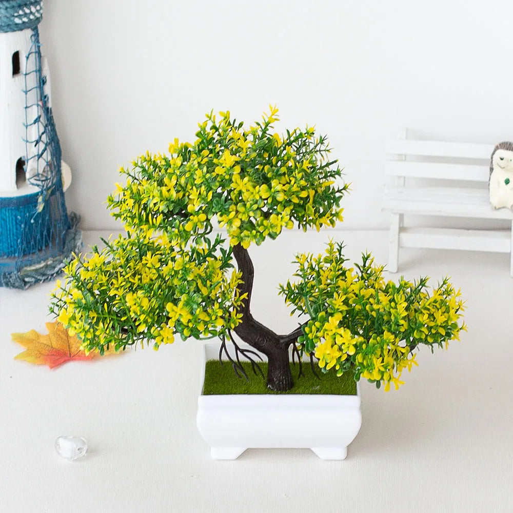 Artificial Plastic Plants Bonsai