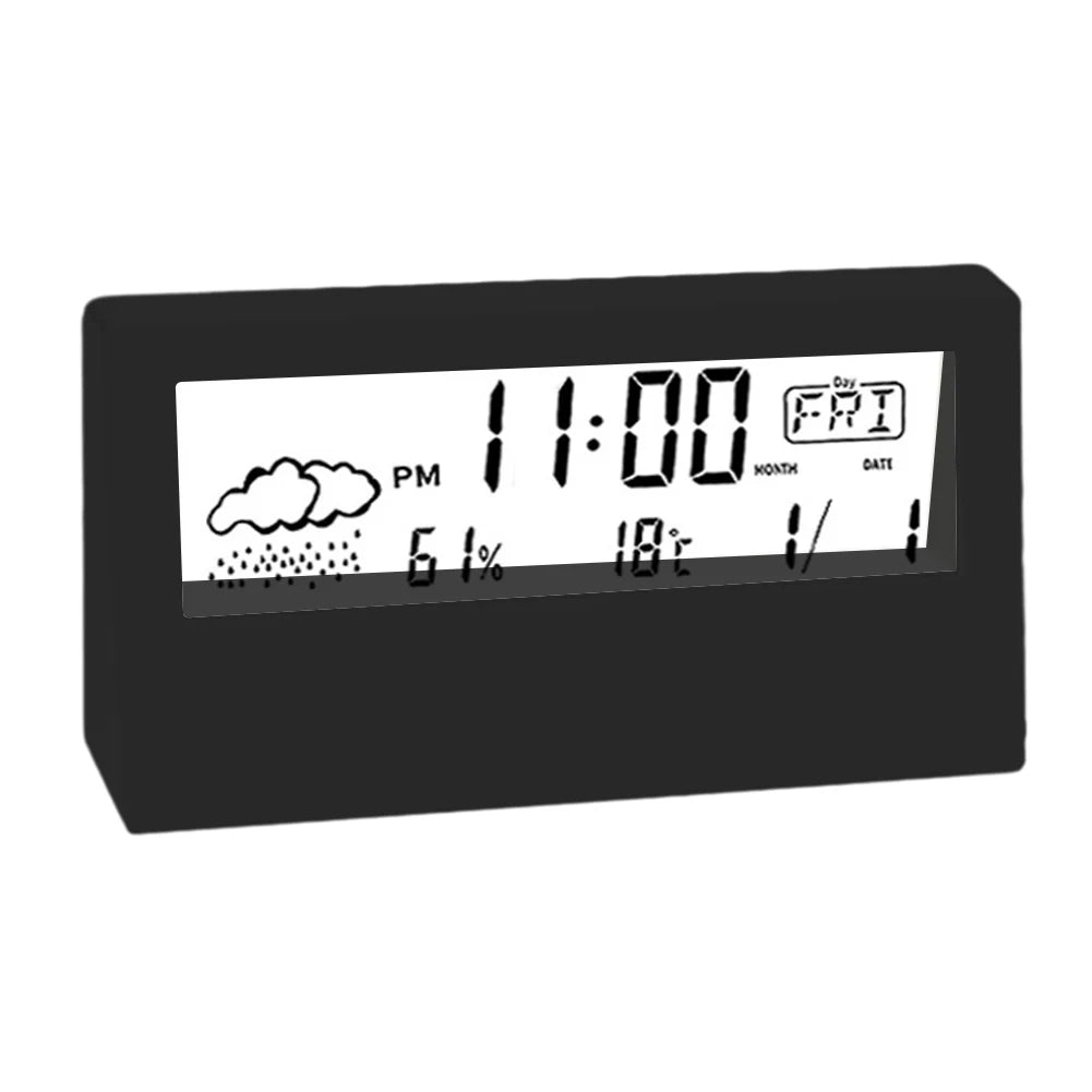 Thermo-Hygrometer Clock Weather Display