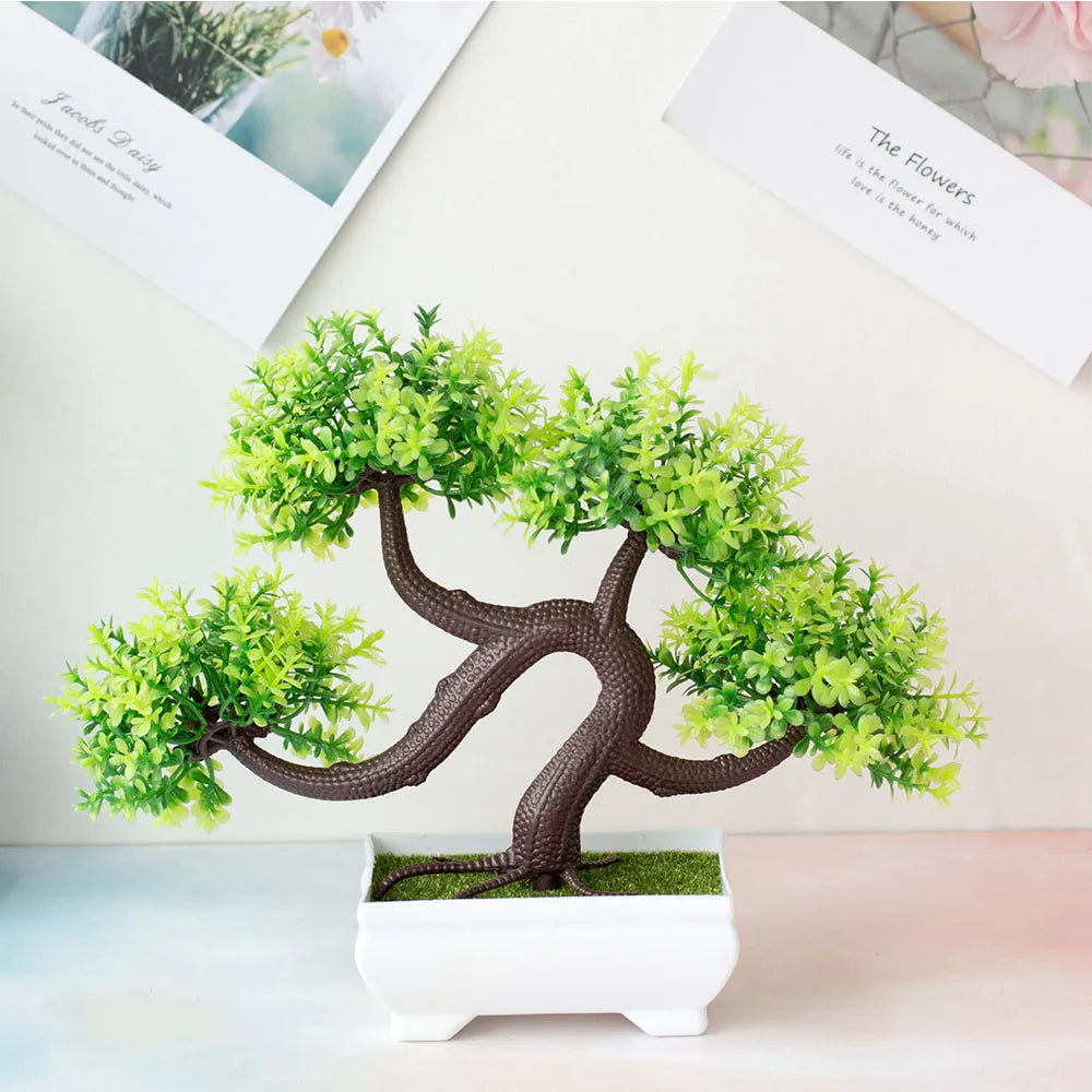 Artificial Plastic Plants Bonsai