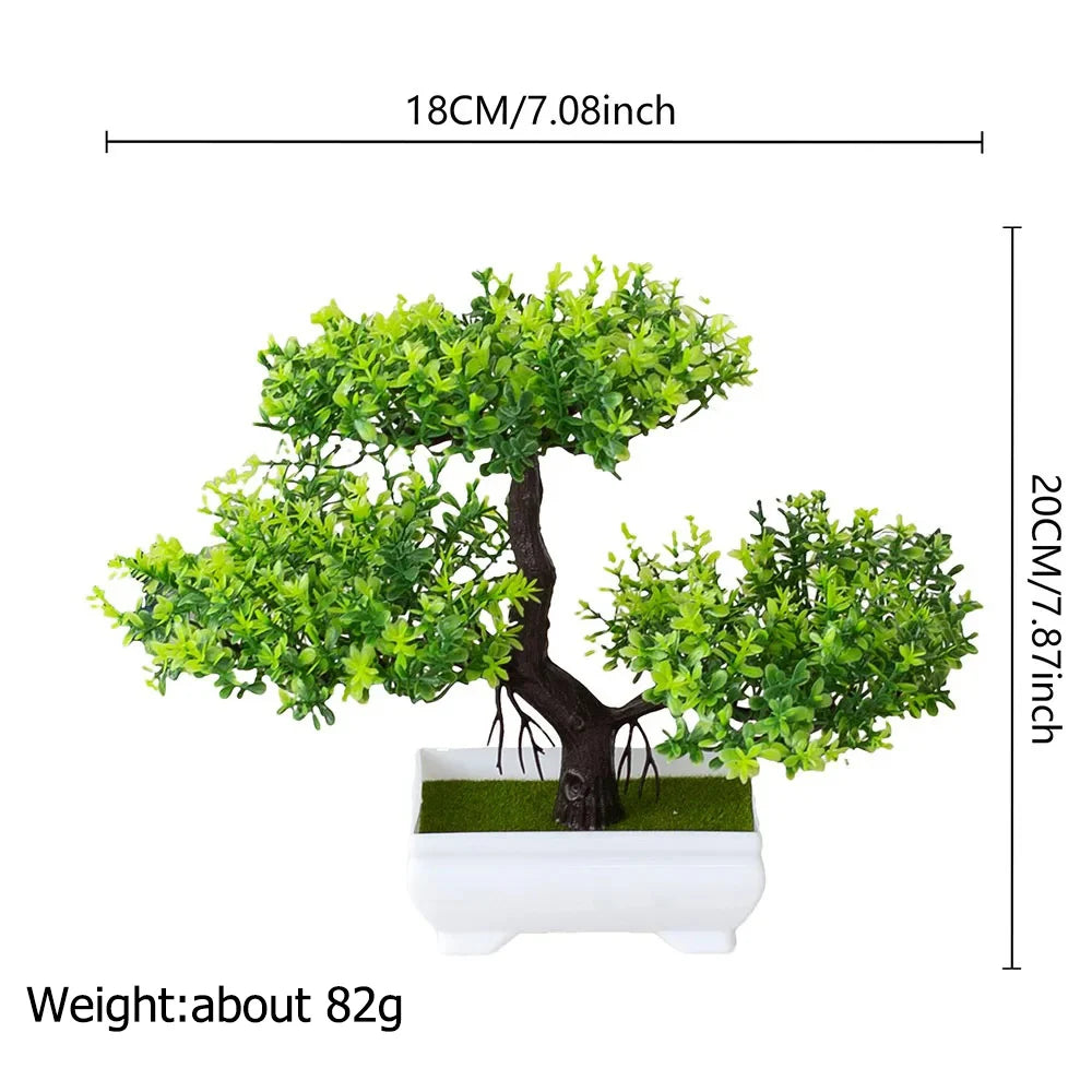 Artificial Plastic Plants Bonsai