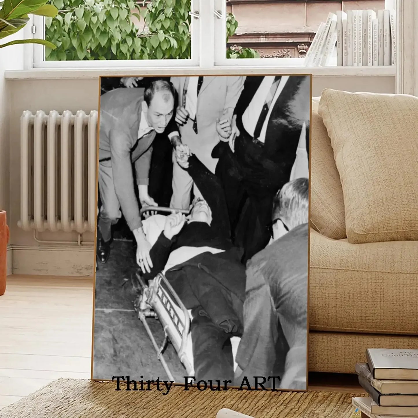 Lee Harvey Oswald Canvas Art Poster and Wall Art