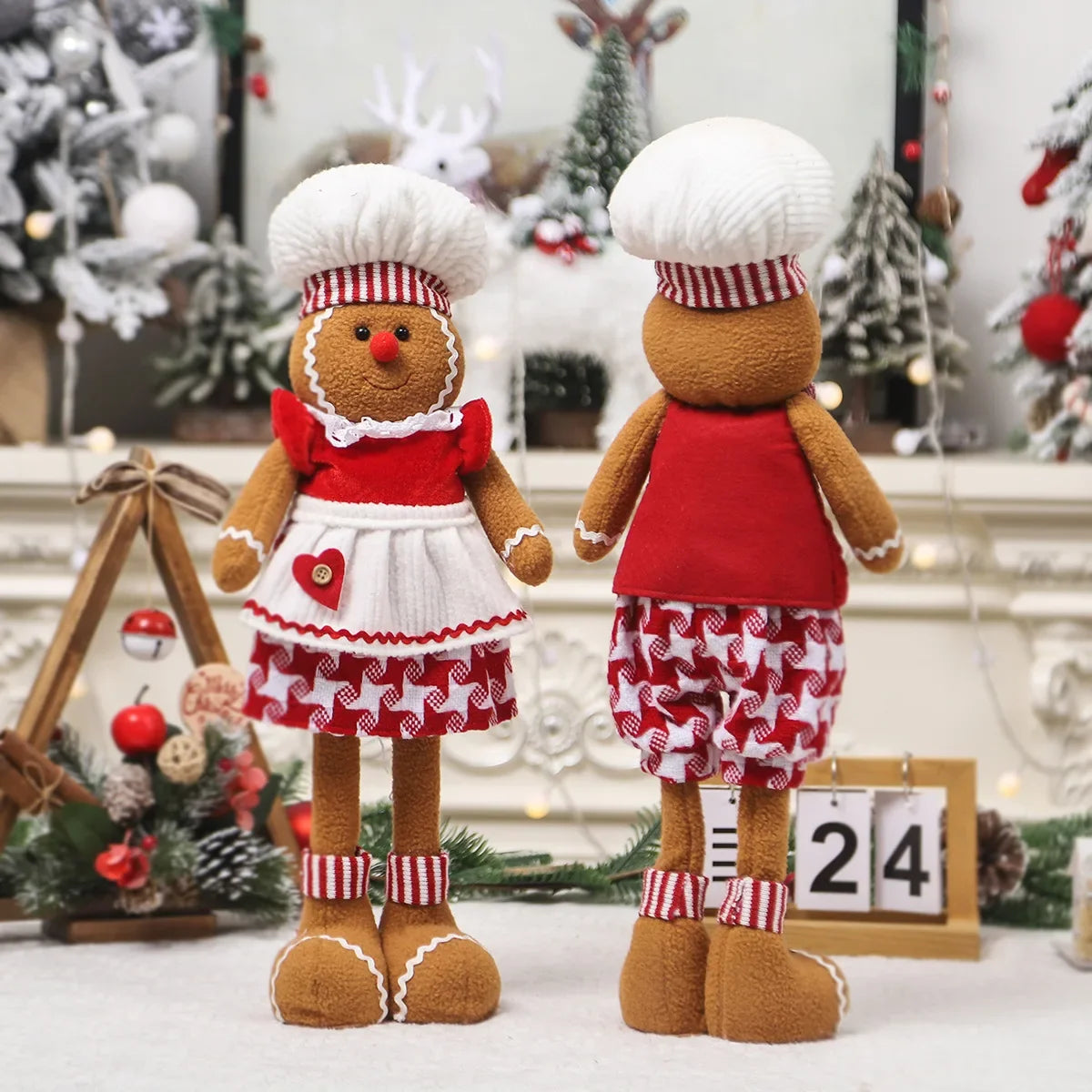 Christmas Telescopic Gingerbread Man