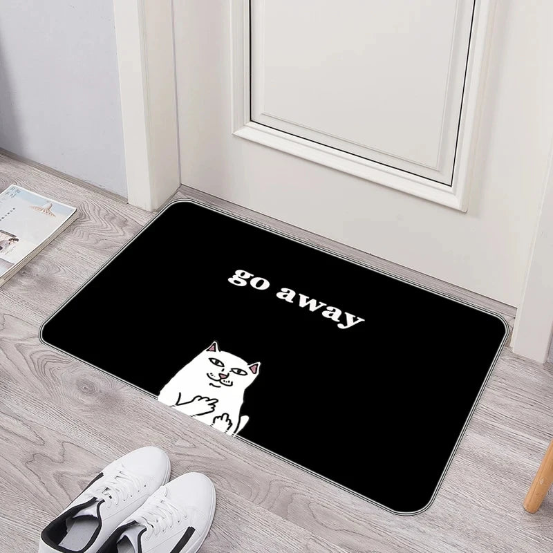 Entrance Doormat Go Away