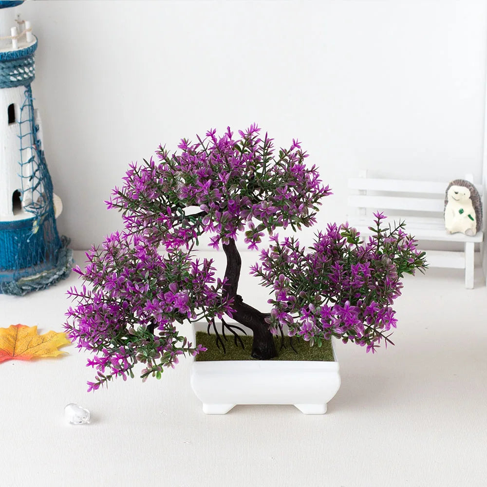 Artificial Plastic Plants Bonsai