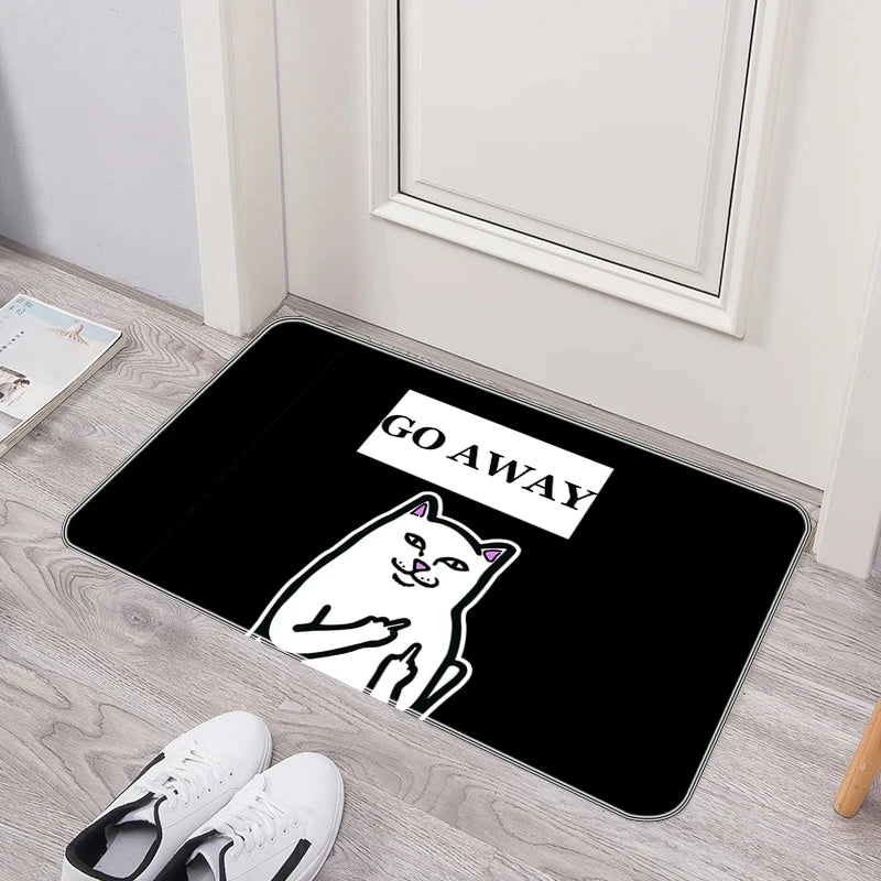 Entrance Doormat Go Away