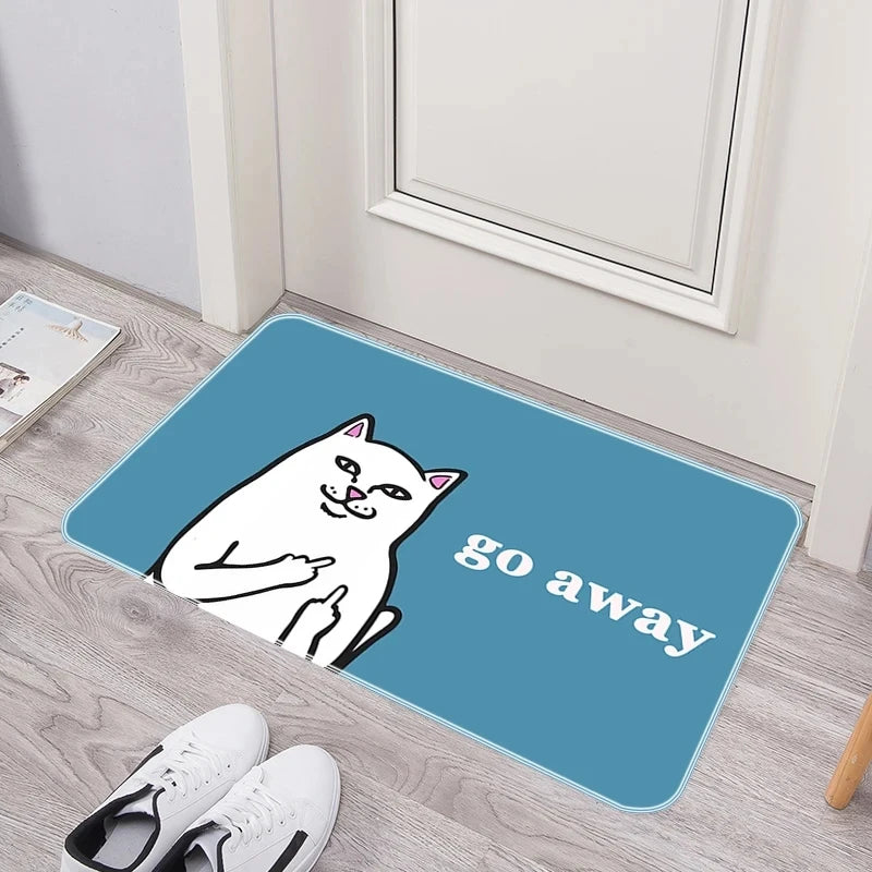 Entrance Doormat Go Away