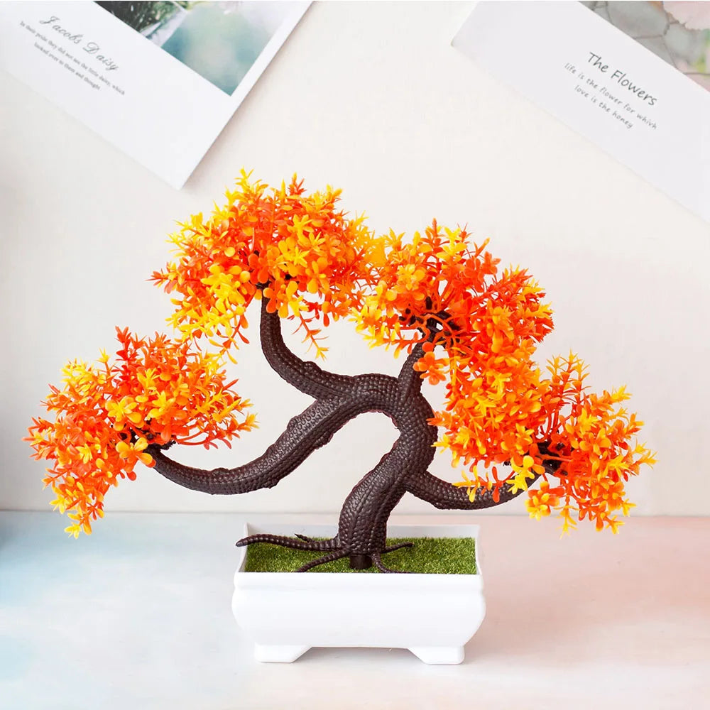 Artificial Plastic Plants Bonsai