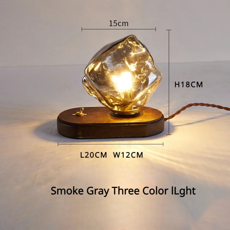 Designer Glass Table Lamp