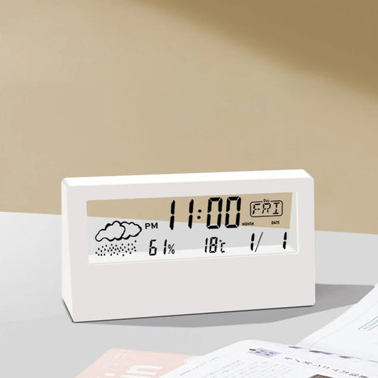 Thermo-Hygrometer Clock Weather Display