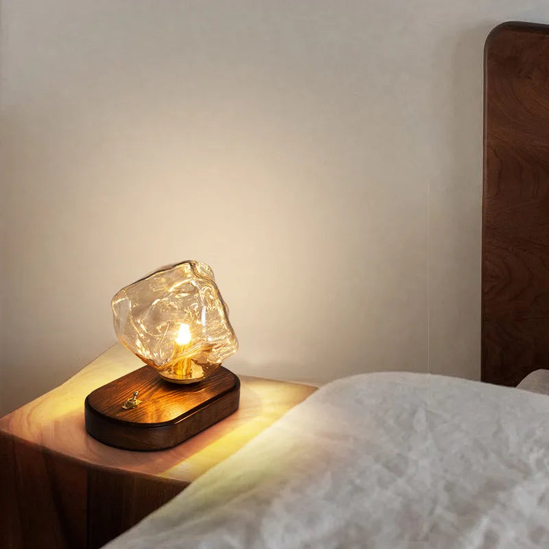 Designer Glass Table Lamp