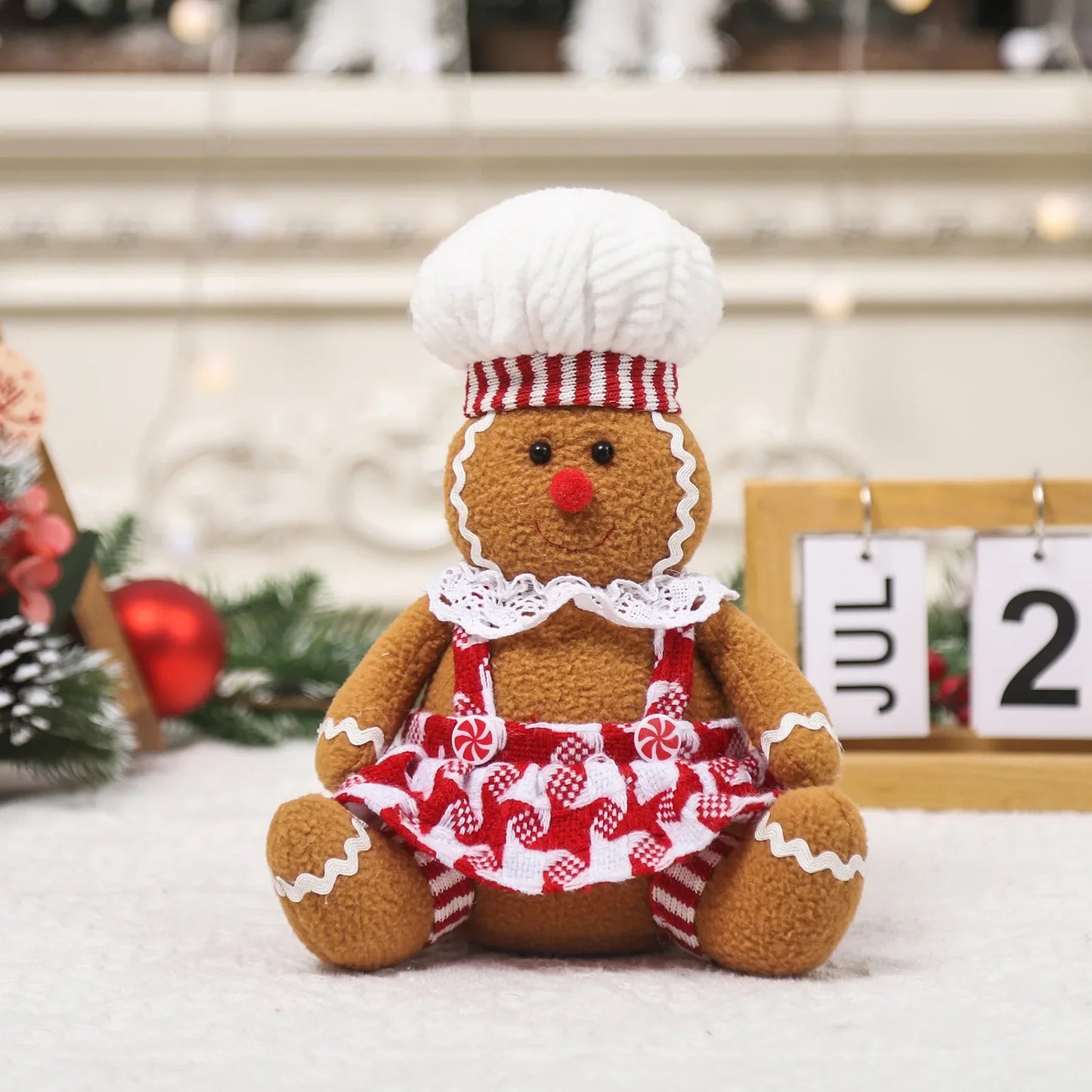 Christmas Telescopic Gingerbread Man