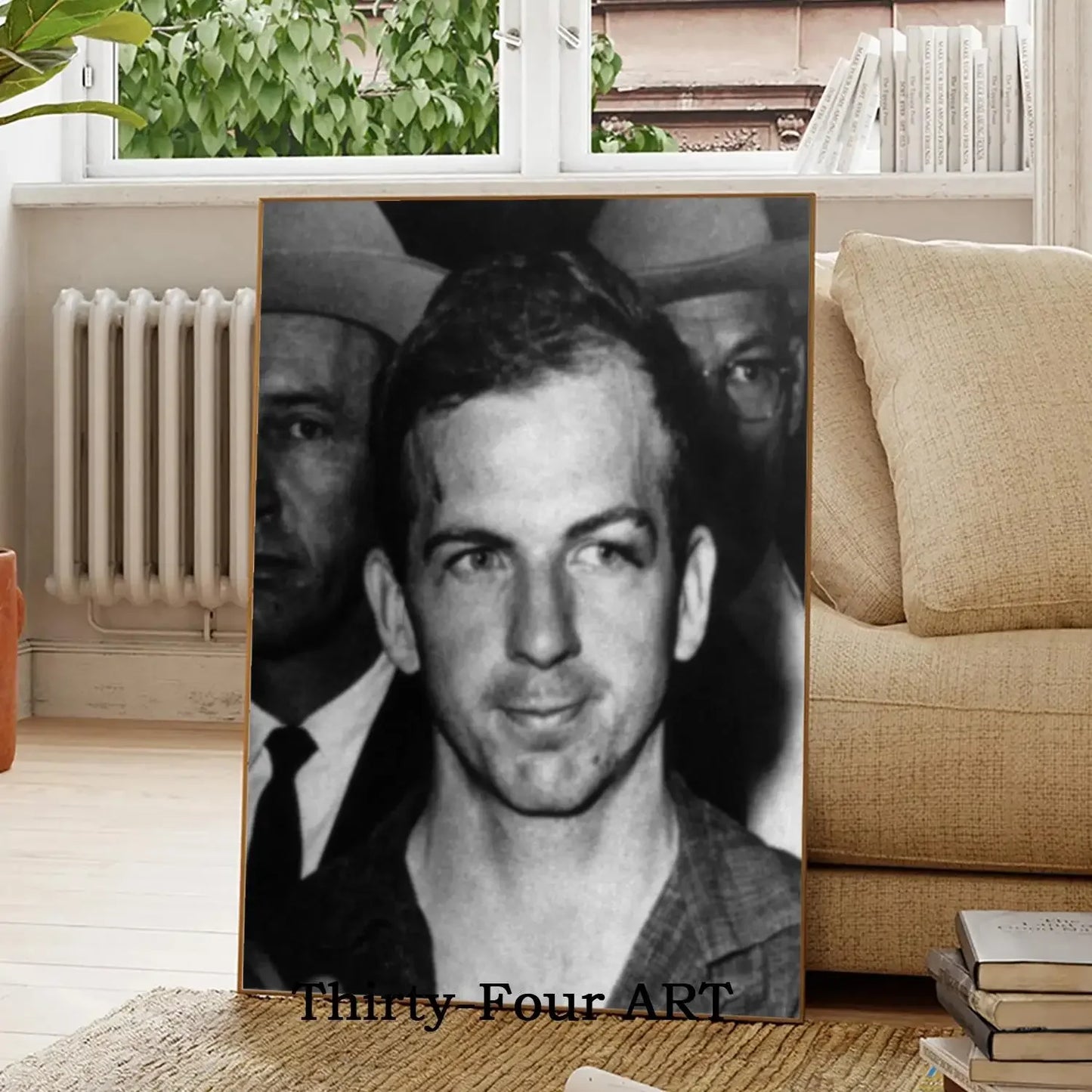 Lee Harvey Oswald Canvas Art Poster and Wall Art