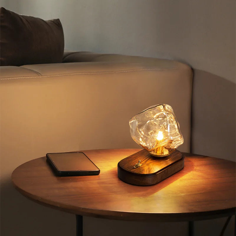 Designer Glass Table Lamp