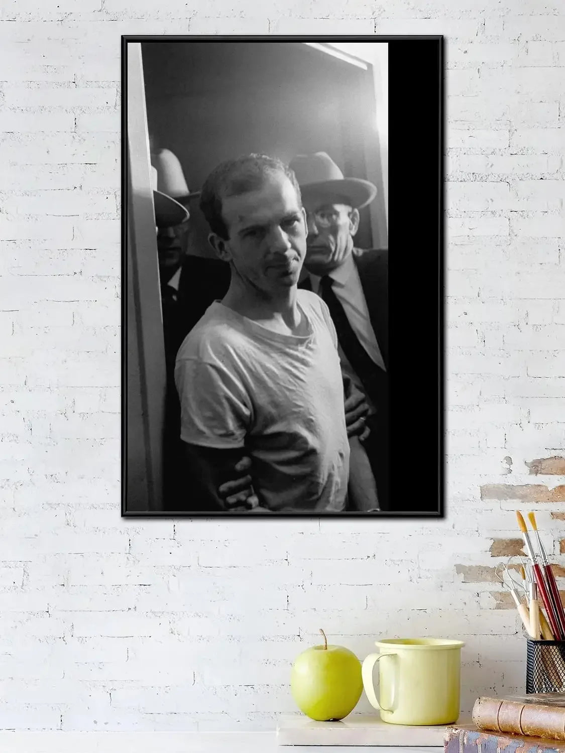 Lee Harvey Oswald Canvas Art Poster and Wall Art