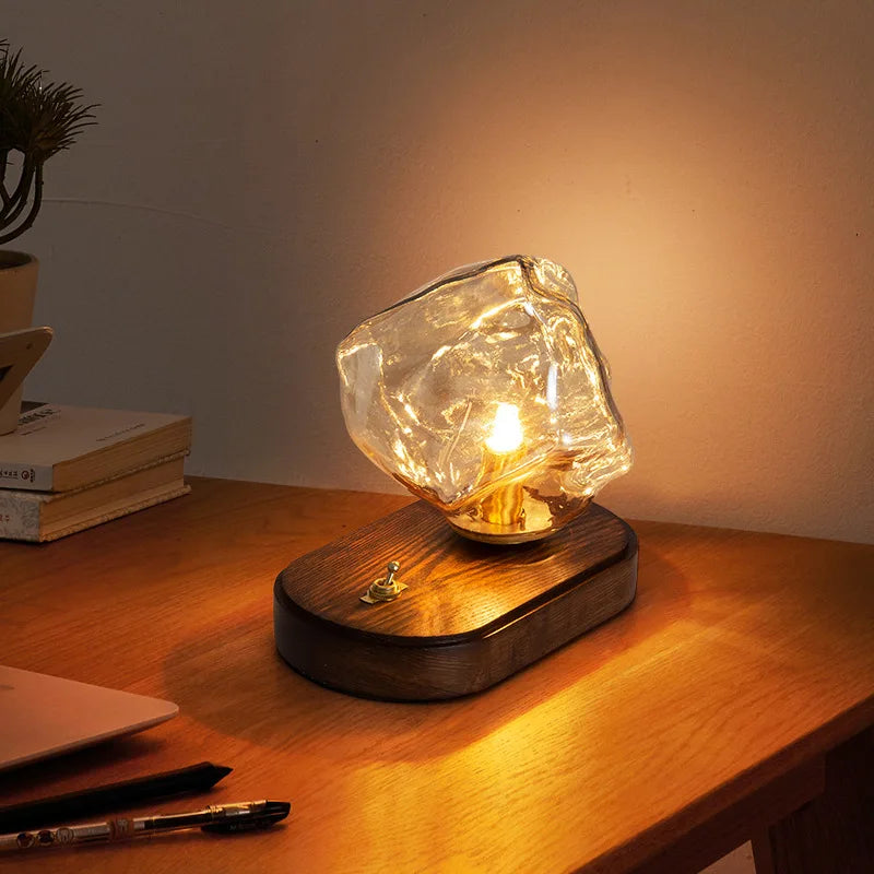 Designer Glass Table Lamp