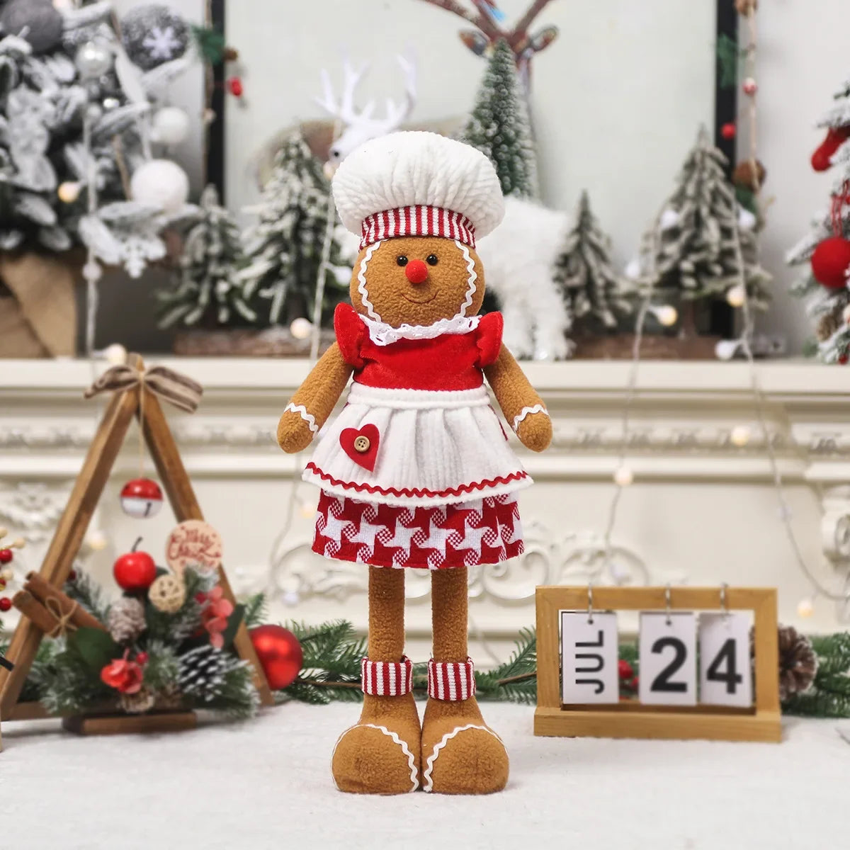 Christmas Telescopic Gingerbread Man