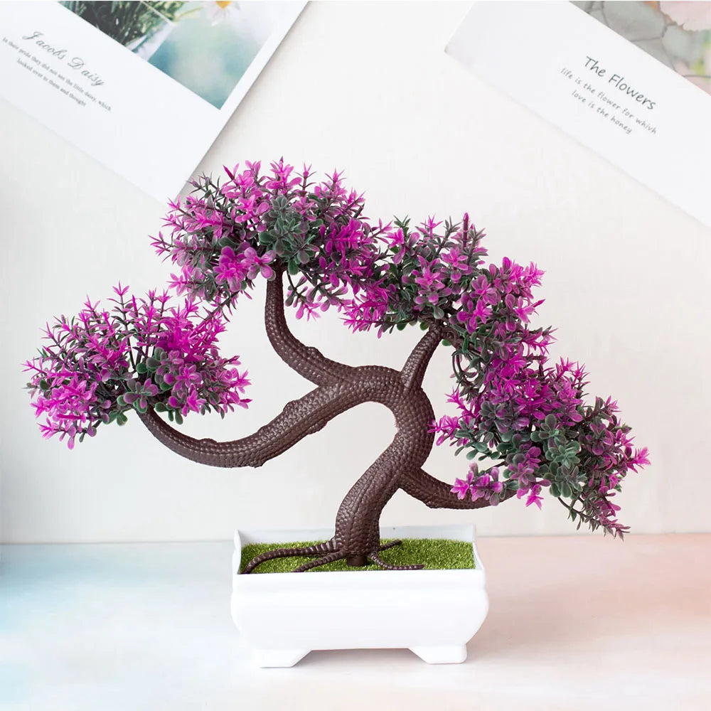 Artificial Plastic Plants Bonsai