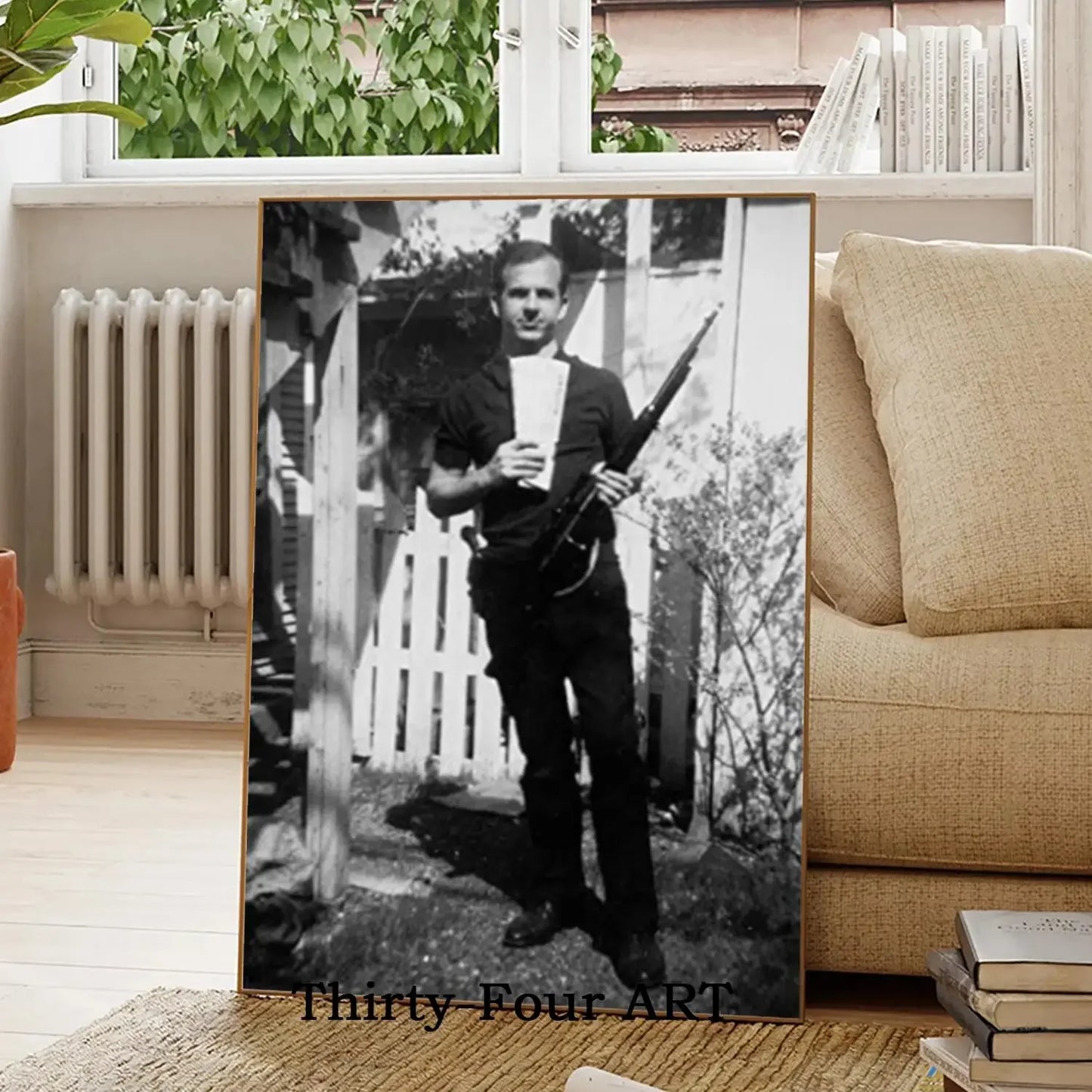 Lee Harvey Oswald Canvas Art Poster and Wall Art