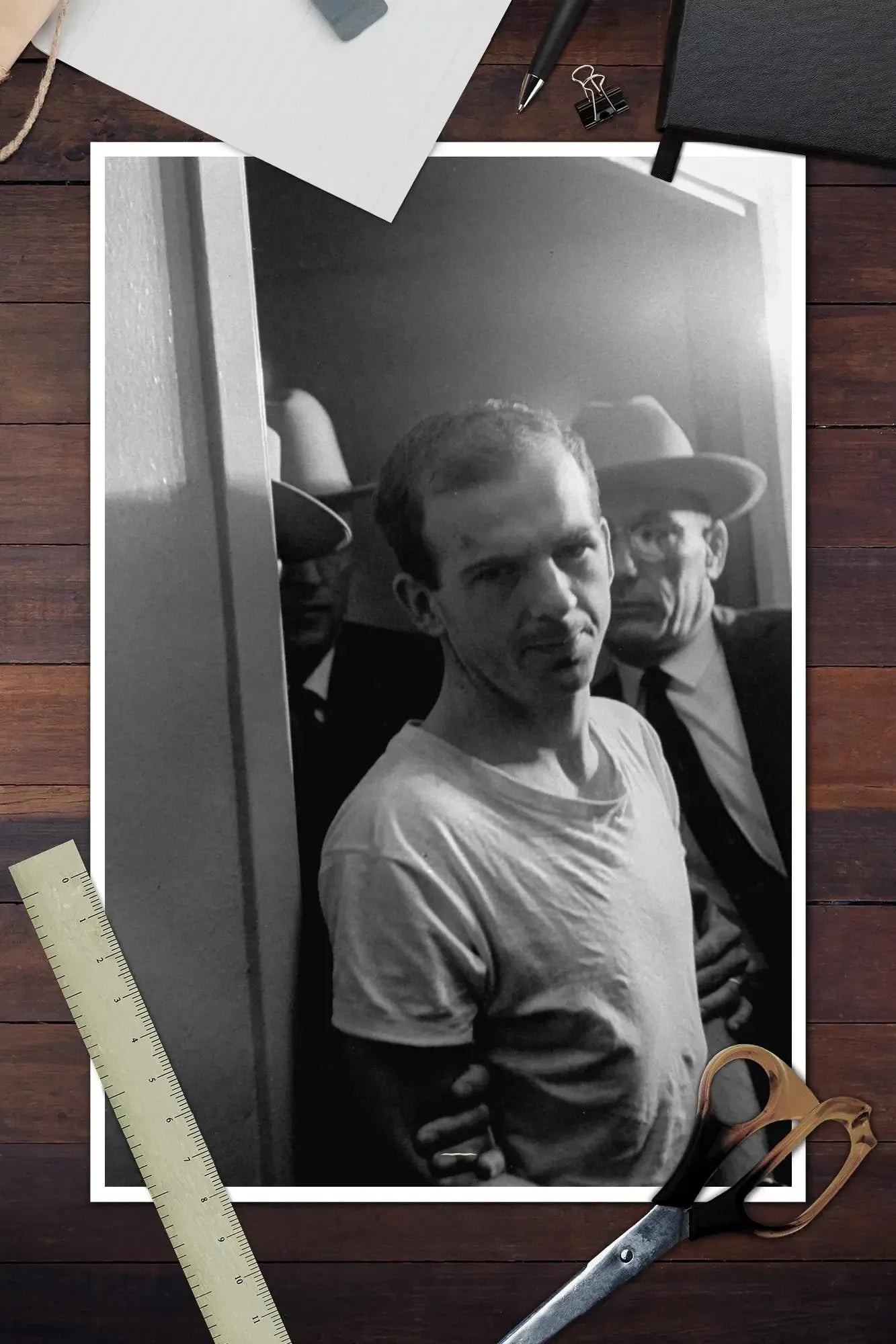 Lee Harvey Oswald Canvas Art Poster and Wall Art