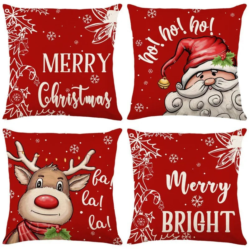 Christmas Santa pillows