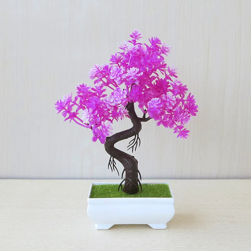 Artificial Plastic Plants Bonsai