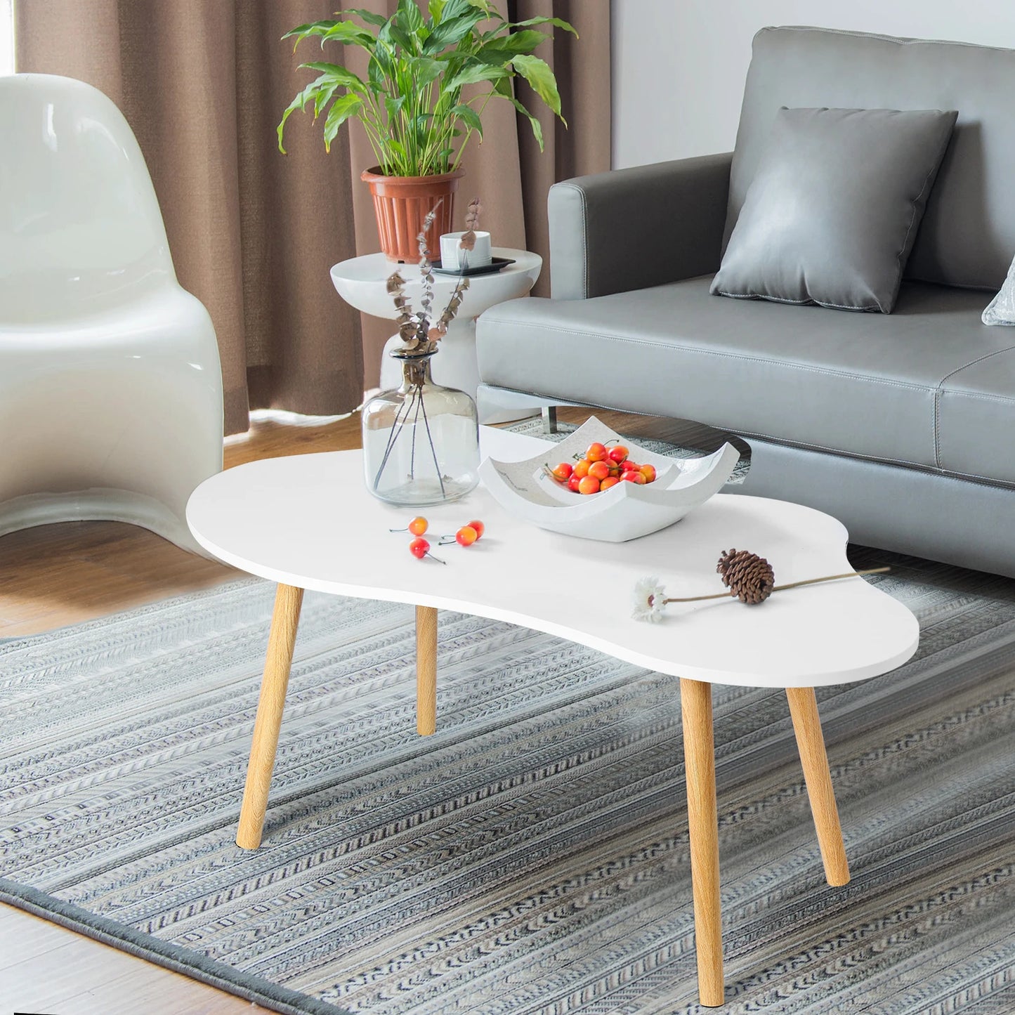 Nordic Minimalist Coffee Table Living Room