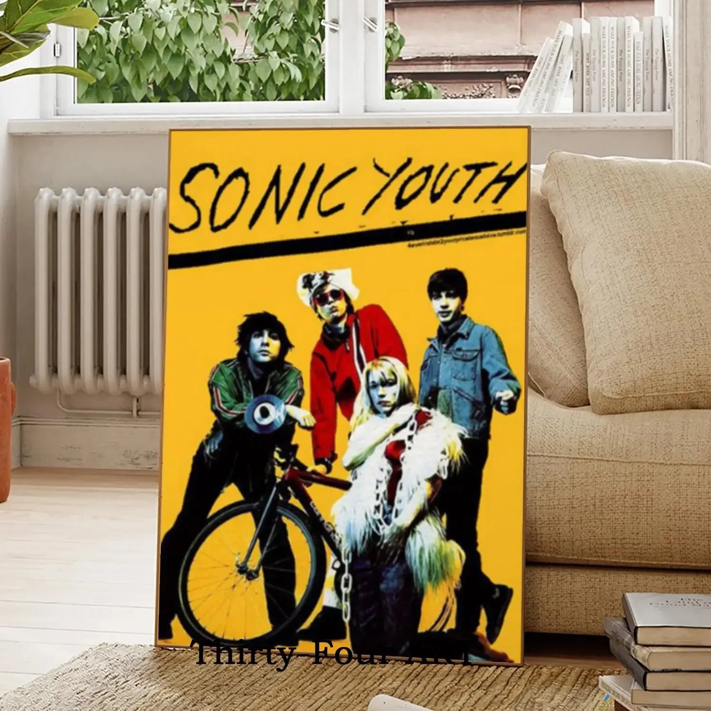 Rock Band Canvas Art Poster