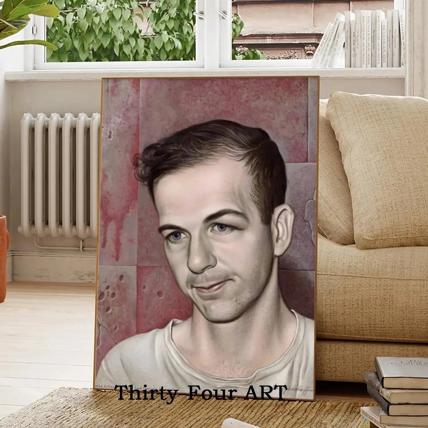 Lee Harvey Oswald Canvas Art Poster and Wall Art