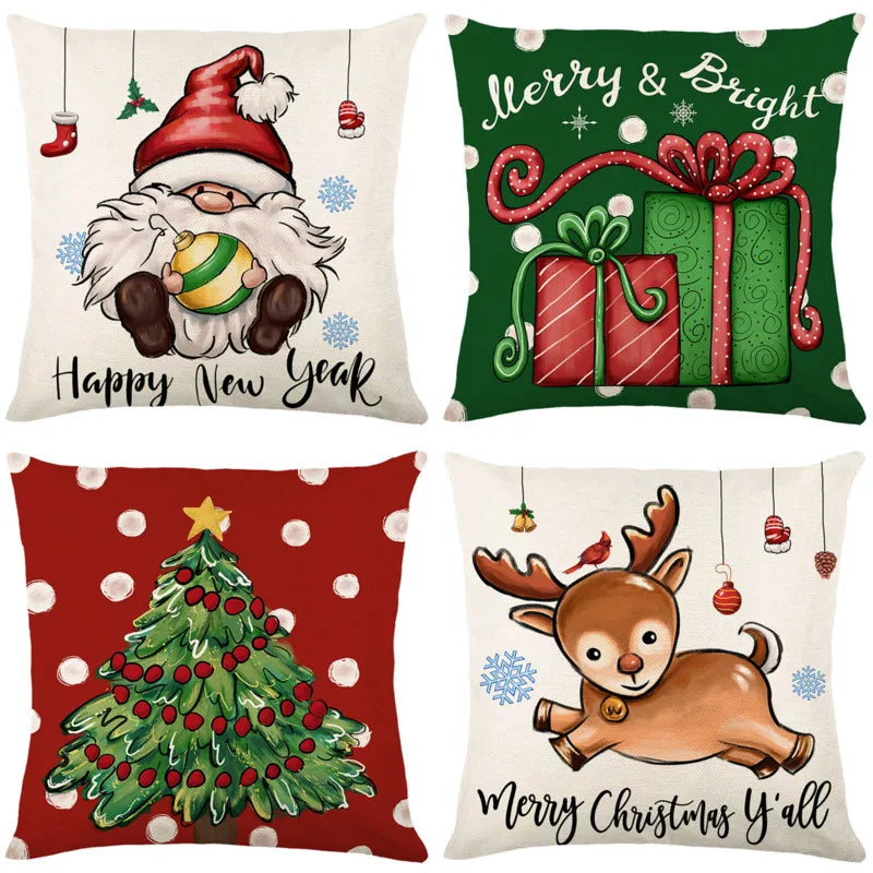 Christmas Santa pillows