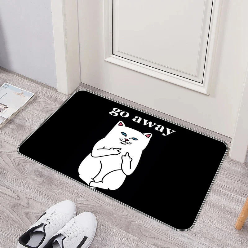 Entrance Doormat Go Away