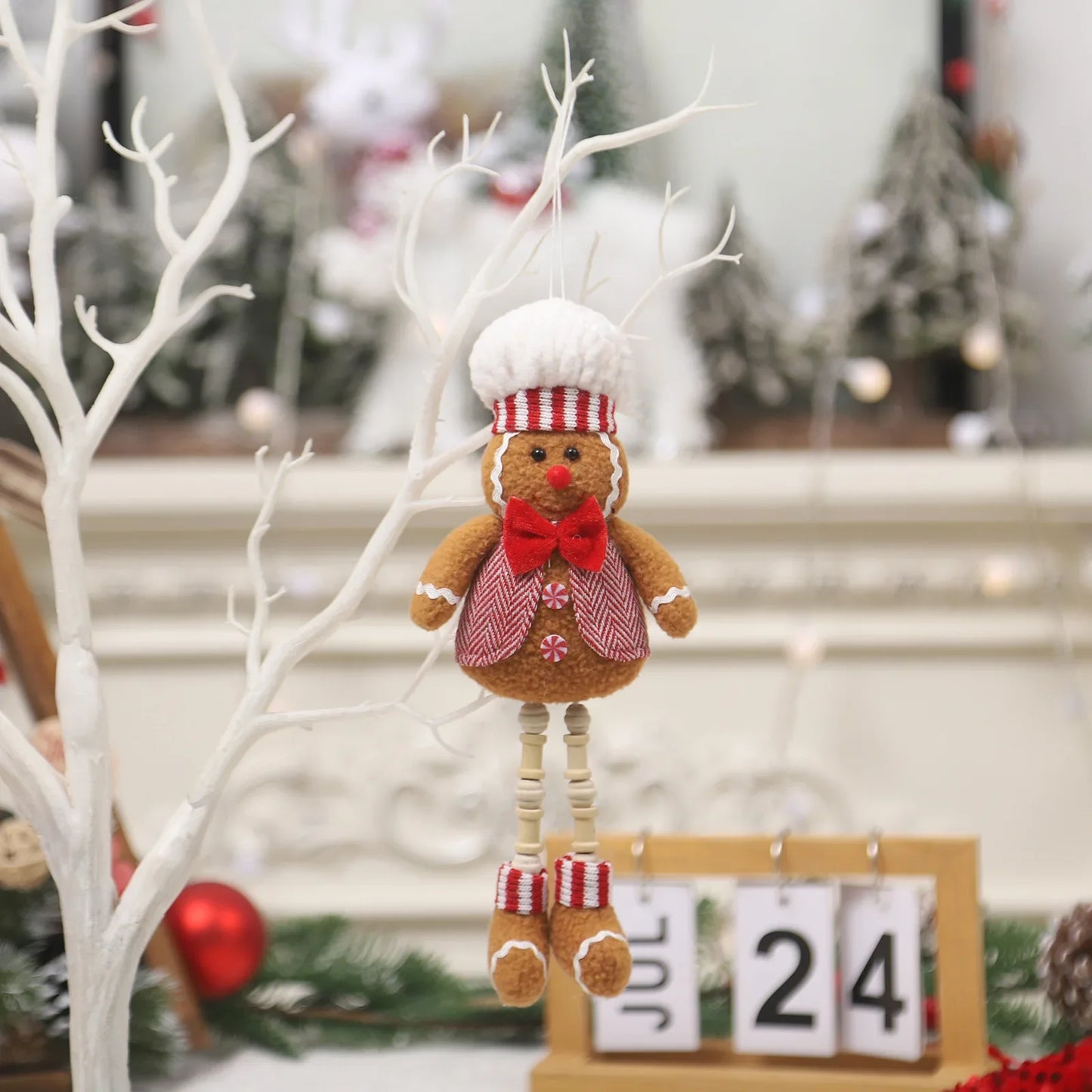 Christmas Telescopic Gingerbread Man