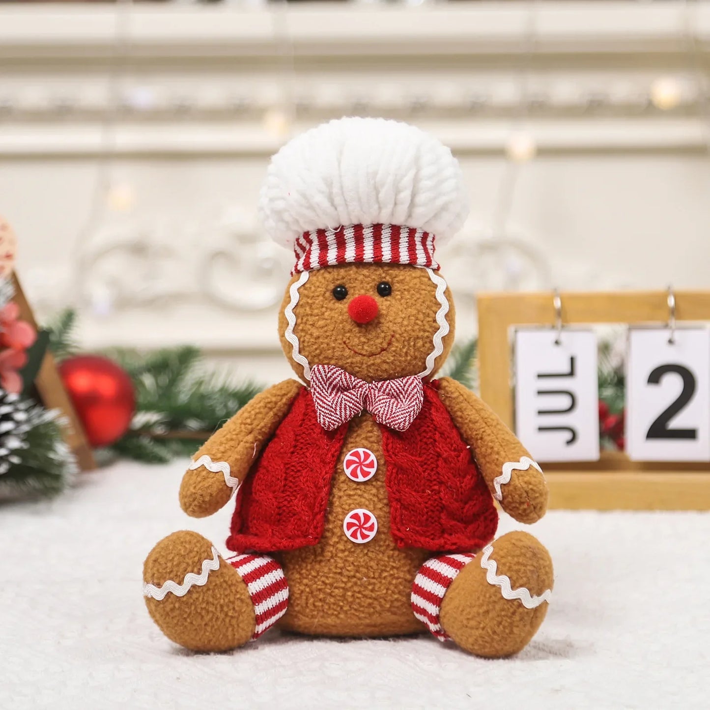 Christmas Telescopic Gingerbread Man